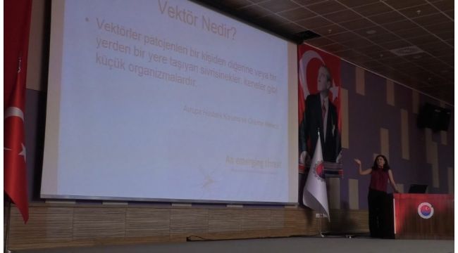 Sivrisinekle mücadele konusunda eğitim verildi