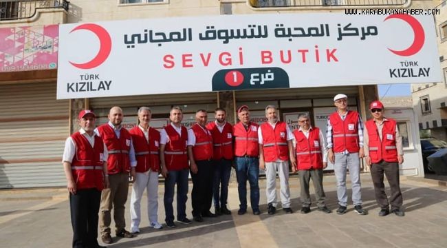 Türk Kızılay Karabük Şubesi tarafından İdlip'te iftar verildi