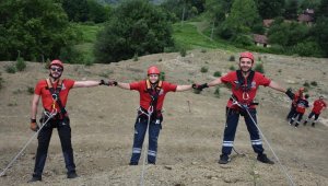 UMKE 'den Yenice'de Temel Arama Kurtarma eğitimi