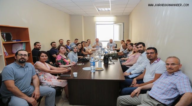 YÖK Kalite Kurulu Kurumsal Dış Değerlendirme Takımı KBÜ'de incelemelerde bulundu