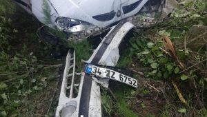 Yoldan çıkan otomobil dereye uçtu: 3'ü çocuk 6 yaralı