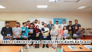 'Erbil Türkoloji Yaz Okulu Programı' başladı