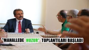Karabük'te 'Mahalle Huzur Toplantıları' başladı