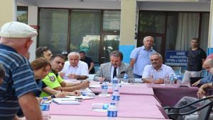 Mahalle Huzur Toplantıları devam ediyor