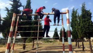 Safranbolu'da itfaiye ekipleri tatbikat ve eğitim yaptı