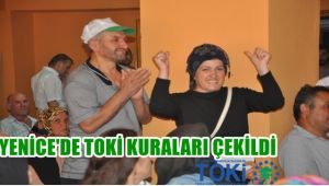 Yenice'de TOKİ kuraları çekildi