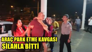 Araç park etme kavgasında komşusunu boynundan vurdu