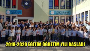 2019 -2020 eğitim öğretim yılı başladı