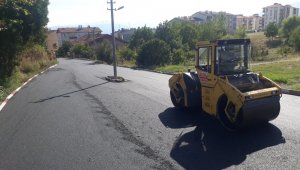 Asfalt çalışmaları devam ediyor