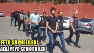 FETÖ zanlıları adliyeye sevk edildi