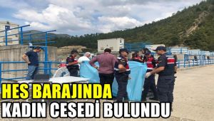 HES barajında kadın cesedi bulundu