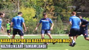 Karabükspor'da Kastamonuspor maçı hazırlıkları tamamlandı