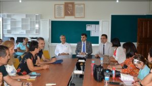 Milli Eğitim Müdürü Vargeloğlu'ndan okul ziyareti