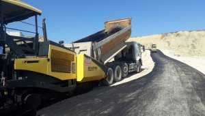 OSB'de asfalt çalışmaları devam ediyor