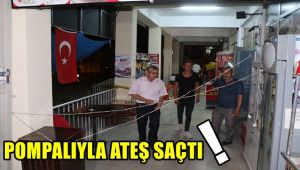 Pompalıyla böyle ateş açtı: 2 kişiyi yaraladı