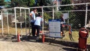 Safranbolu'da akaryakıt istasyonları denetlendi