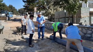 Safranbolu'da üstyapı çalışmaları