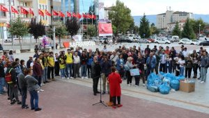 Tarihi Safranbolu ilçesini temizlemek için seferber oldular