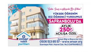 Ensar Vakfı yurt başvuruları devam ediyor