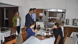 Gümüş'ten özel yüksek öğrenim yurtlarına ziyaret