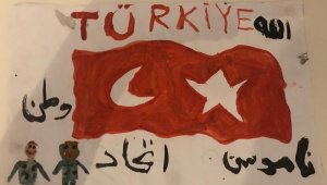 Gurbetçi küçük kızdan Mehmetçiğe Mektup