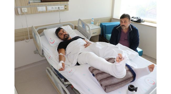 Halı silkelerken balkondan düşen, Fatih Kayalı dehşet anlarını anlattı
