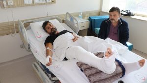 Halı silkelerken balkondan düşen, Fatih Kayalı dehşet anlarını anlattı