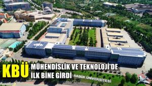 KBÜ, mühendislik ve teknoloji alanında ilk bine girdi