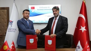 Kırgızistan OŞ Devlet Üniversitesi ile iş birliği protokolü