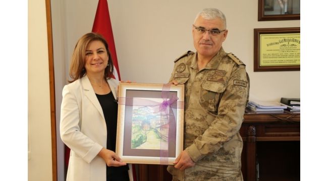 Köse'den Albay Başkök'e ziyaret