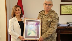 Köse'den Albay Başkök'e ziyaret