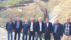Milletvekillerinden Düzçam Göleti'nde inceleme