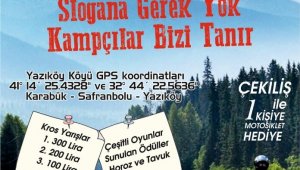 Motosiklet ödüllü kamp