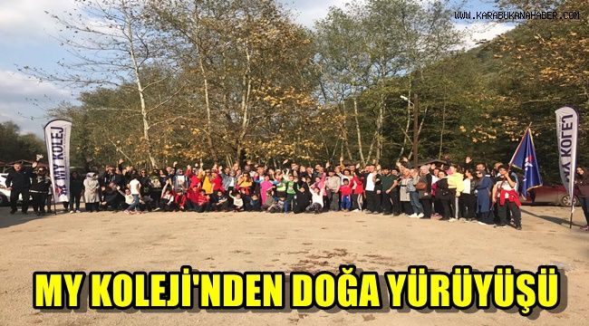 MY KOLEJ 3.DOĞA YÜRÜYÜŞÜNDE