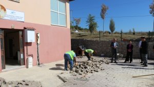 Safranbolu'da hayvan barınağında tadilat