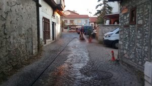 Safranbolu'da temizlik çalışması