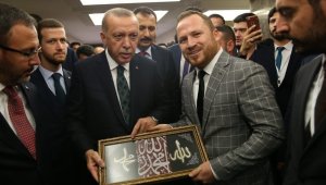 Sarıçam'dan Cumhurbaşkanı Erdoğan'a anlamlı hediye