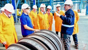 Savunma Sanayii Başkanlığı heyeti KARDEMİR'de inceleme yaptı