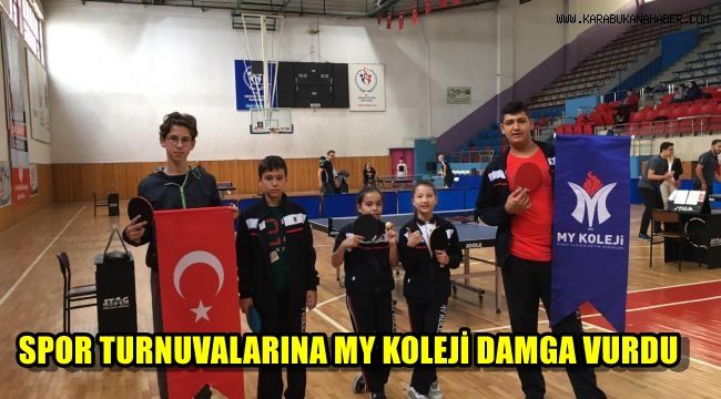 Spor Turnunavalarına My Koleji damgayı vurdu