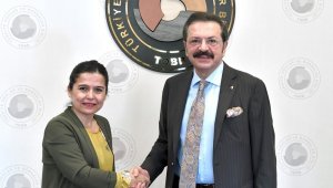 TOBB İl Kadın Girişimciler Kurulu, Hisarcıklıoğlu ile bir araya geldi