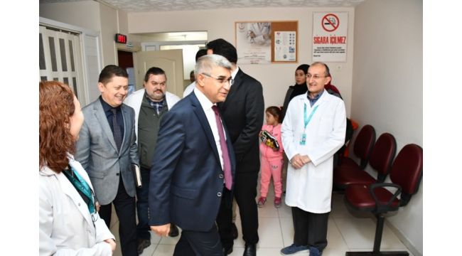 Vali Gürel, ASM ziyaretlerine devam ediyor
