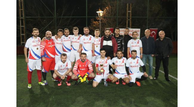 1.Haddehaneler turnuvası şampiyonu Çelikray oldu