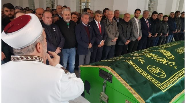 Boğularak hayatını kaybeden iş adamı toprağa verildi
