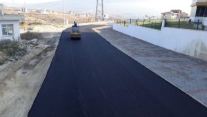 Karabük'te asfalt çalışması