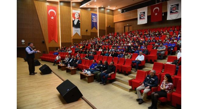 KARDEMİR'de işçilere 'Çalışma Sevinci' semineri verildi