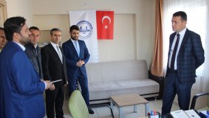 Kaymakam Ürkmezer'den öğrenci yurduna ziyaret
