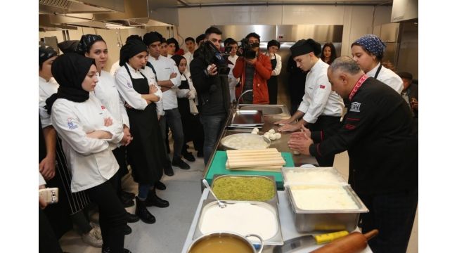 KBÜ Gastronomi öğrencileri