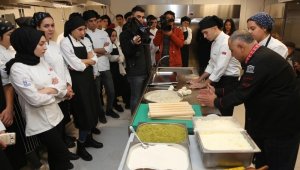 KBÜ Gastronomi öğrencileri