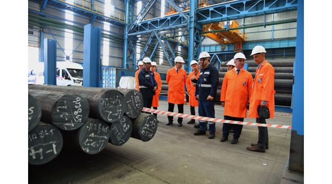 MSB heyeti milli denizaltı ve gemiler için KARDEMİR'de inceleme yaptı