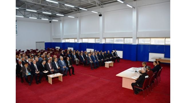 Ovacık'ta muhtarlar toplantısı yapıldı